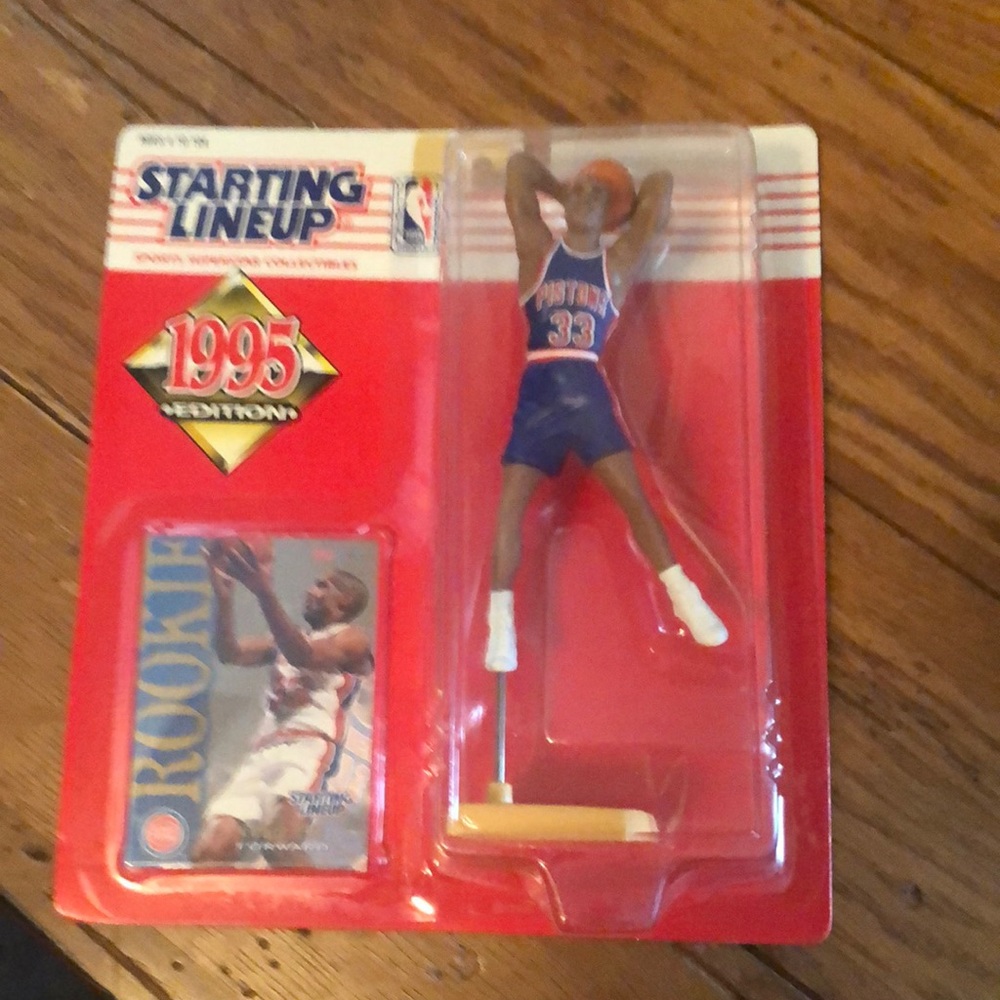95. Starting lineup, Grant Hill rookie.